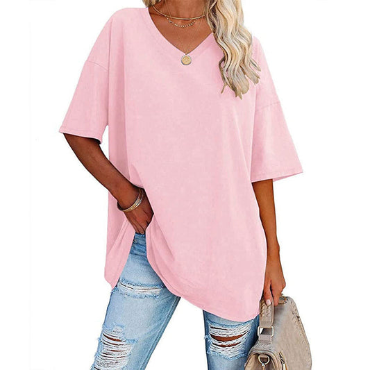 🌷2025 Limited Sale 50% Off🌷Ladies V-Neck T-Shirt
