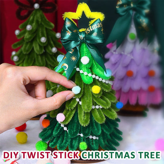 Twisted Stick Christmas Tree🎄 - Creative Handmade Gift Ornaments🌟