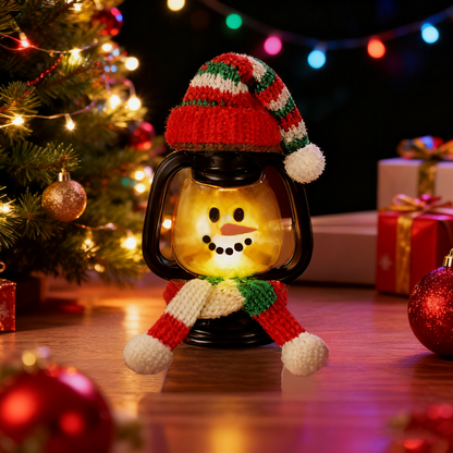 🎄Christmas Sale 50% OFF🎅🏻 -⛄ Snowman Lantern with Hats and Scarves