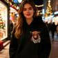 🎅CHRISTMAS SALE 50% OFF!!❤️‍🔥🐂Cute Highland Cow Cozy Fleece-Lined Hooded Sweatshirt