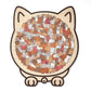 🎅Christmas Sale 50% OFF🐱135-Piece Morandi-Colored Cat Shaped Wooden Jigsaw Puzzle