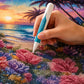 🔥Last Day 50% OFF 💎Automatic Diamond Painting Bead Dispenser Pen & Tray Set