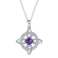 Mystical Birthstone Witches Knot Necklace – Natural Crystal🔮💞Protect Your Loved Ones