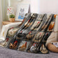 🔥Last Day Promotion 60% OFF🌲🎁Vintage Chicken Print Flannel Blanket🐔