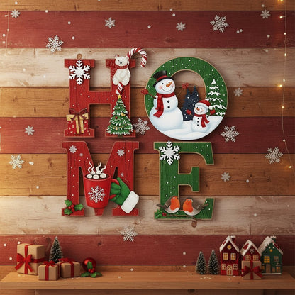 🎉Christmas Early Bird Discount 60%🏠Heritage Holiday HOME Sign🎄