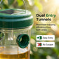 🐝Hot Sale 70% OFF✨Solar Powered Hanging Wasp Trap✨Outdoor Wasp Catcher, Eco-Friendly No Electricity