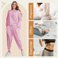 ❤️‍🔥Clearance Sale-50% OFF🤍Round-Neck Long-Sleeved Top ＆ Pants 2-Piece Set