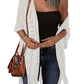 🔥This Week's Special Price: £14.99!!😍Women’s Oversized Knit Cardigan – Lightweight Crochet Tassel Kimono for Spring & Summer 🌸