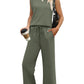 💕2025 Hot Sale  60% OFF🔥New Women's  Sleeveless Top & Wide-Leg Pants 2-Piece Set