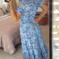 💥Lastday! Hurry up！！💥💃Hot Sale 49% OFF🔥 - Floral Print V-neck Dress