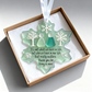 🌊Snowflake-Shaped Sea Glass Friendship Decor❄✨ Shaped by Nature & Crafted by Hand!