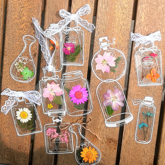 (🌲Early Christmas Sale🎁)🔥 49% OFF🔥🌸Dried Flower Bookmarks Set