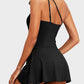 💥Limited Sale 60% OFF🔥One Shoulder Skirted One Piece Swimsuit