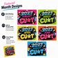 🔥60% OFF📆2027 Year of the Cunt Wall Calendar – Bold Graffiti Humor Calendar