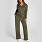🥰Hot Sale 49% OFF💕Women's 2 Piece Sets Outfits Casual Long Sleeve Sweatsuits Sets