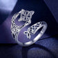 🔥Hot Sale 50% OFF🔥S925 Sterling Silver Celtic Knot Open Ring
