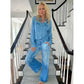 💖LAST DAY SALE 60% OFF💕🌙Women’s Faux Denim Pajama 2-Piece Set