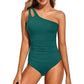 💖LAST DAY SPECIAL PRICE: ￡15.99!!💖Women's Cutout One Shoulder One Piece Swimsuit👙