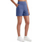 ⏳HOT SALE 49% OFF🔥 Women's High-Waist Bermuda Shorts with Pockets 🎯 | Running Yoga Casual Activewear 😎 | Buy 2 FREE Shipping – UK Stock! 🇬🇧