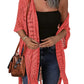 🔥This Week's Special Price: £14.99!!😍Women’s Oversized Knit Cardigan – Lightweight Crochet Tassel Kimono for Spring & Summer 🌸