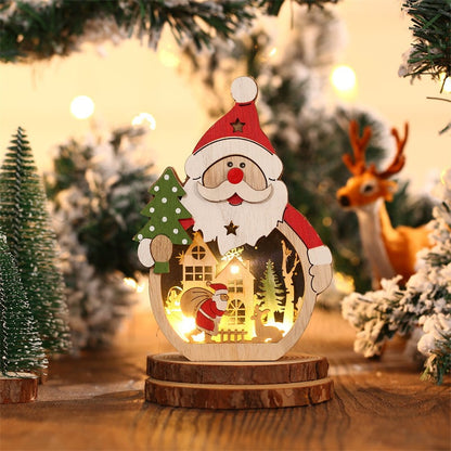 🎅Christmas Sale 50% OFF💡Christmas Snowman & Santa Claus Night Light Decorations 5