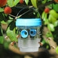🐝Hot Sale 70% OFF✨Solar Powered Hanging Wasp Trap✨Outdoor Wasp Catcher, Eco-Friendly No Electricity