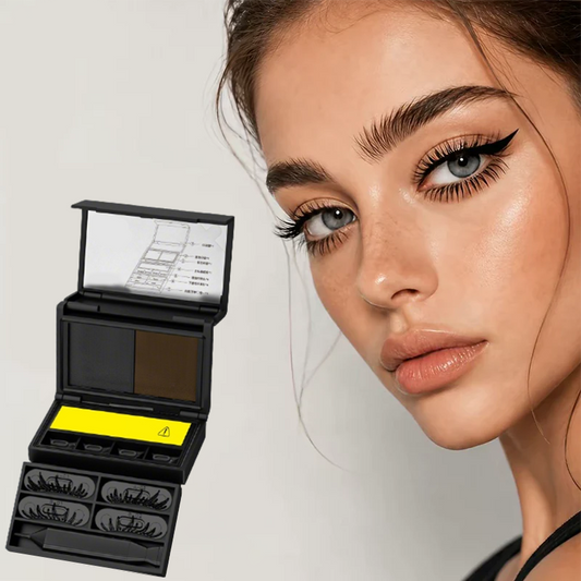 ✨3‑in‑1 Eyeliner & Lower Lash Stamp Kit – Stamp perfect wings & lashes in seconds