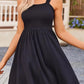 ⏰Hot Sale 70% Off💃Women's Summer Square Neck A-Line Mini Dress with Pockets