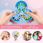 💥Extremely popular toy💥Fidget Spinner + Six-Sided Rotating Cube 2-in-1, Magic Bean Fun Educational Toy