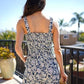 🏝️LAST DAY SALE 50% OFF💃Women's Summer Square Neck Sleeveless Loose Casual Short Smocked Romper
