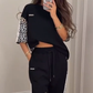 🌺2025 New Arrive🔥Leopard Print Patchwork Sweatshirt | Matching Set