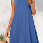 🎉Last Day Promotion 50% OFF💃Women's Casual Sleeveless Crew Neck Midi Dress