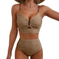 💕New Year Hot Sale 60% OFF 👙Women's Push Up High Waist Bikini