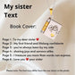 🔥My Little Star Book Necklace for Daughter, Birthday Day Gift Graduation Jewelry of Love