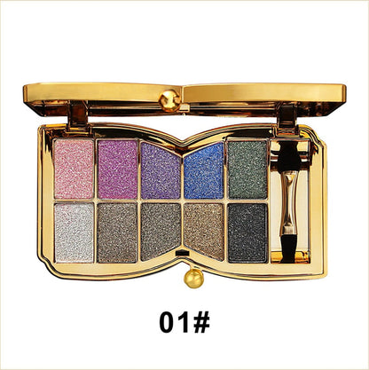 ✨NEW YEAR SALE🤩10 colors glitter shimmer eyes shadow pallet