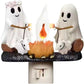 🔥🎃2025 Halloween Must-Have-Halloween Pre-Sale🧡👻 Ghost Campfire Nightlight 🎃🧡