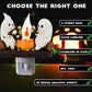 🔥🎃2025 Halloween Must-Have-Halloween Pre-Sale🧡👻 Ghost Campfire Nightlight 🎃🧡