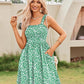 ⏰Hot Sale 70% Off💃Women's Summer Square Neck A-Line Mini Dress with Pockets