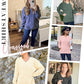 💖2026 Autumn’s Sale 70% OFF✨🍂Women's Hoodless V-neck Sweatshirt With Kangaroo Pocket Longsleeve Oversized Casual Style Shirt