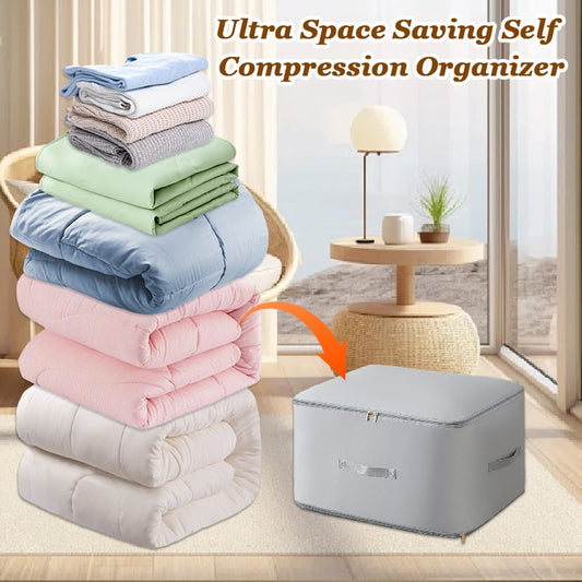 🌸Summer Sale 49% Off🌸Ultra Space-Saving Self-Compression Organizer
