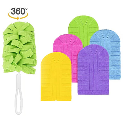 ⏰Last Day 60% OFF✨ 360° Electrostatic Duster Refills with Duster handles — The Sustainable Choice for a Dust-Free Home