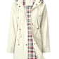 🥰50% OFF🧥Women's Solid-Color Hooded Windbreaker Jacket🍃Drawstring Waist, Zip & Button Closure, Waterproof Long-Sleeve Casual Outerwear Coat for Spring & Fall