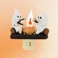 🔥🎃2025 Halloween Must-Have-Halloween Pre-Sale🧡👻 Ghost Campfire Nightlight 🎃🧡
