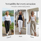 🌸Last Day Sale 70% OFF!!🌸Women's  Elastic Waist Cotton Linen Casual Pants