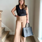 💖LAST DAY SALE 50% OFF🥇High Stretch High Waist Wide Leg Trousers🌟-Three lengths available🔥