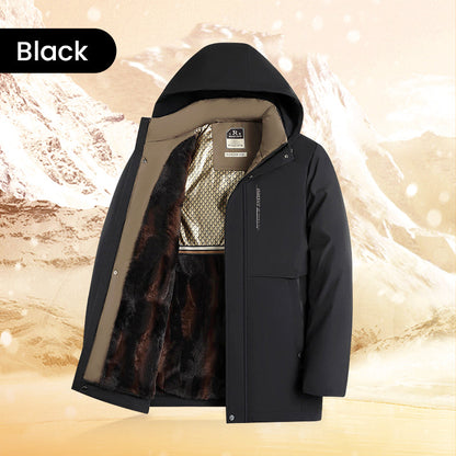 🧥❄️Winter Sale 50% OFF! ✨ Men’s Thermal Hooded Parka Coat - Windproof & Water-Resistant Winter Jacket with Multiple Pockets for Extreme Cold ❄️🛡️