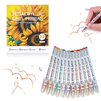 🎁New Year Sale 50% OFF🎁50K+ SOLD! Almost Gone✨Multi-Color Gel Pen Set for Drawing & Coloring