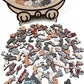 🎅Christmas Sale 50% OFF🐱135-Piece Morandi-Colored Cat Shaped Wooden Jigsaw Puzzle