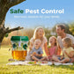 🐝Hot Sale 70% OFF✨Solar Powered Hanging Wasp Trap✨Outdoor Wasp Catcher, Eco-Friendly No Electricity