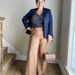 💖LAST DAY SALE 50% OFF🥇High Stretch High Waist Wide Leg Trousers🌟-Three lengths available🔥